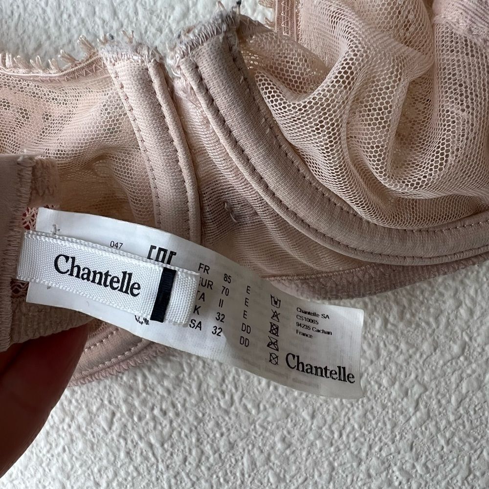 Chantelle Day to Night Lace Unlined Demi Bra size 32 DD - Picture 8 of 8